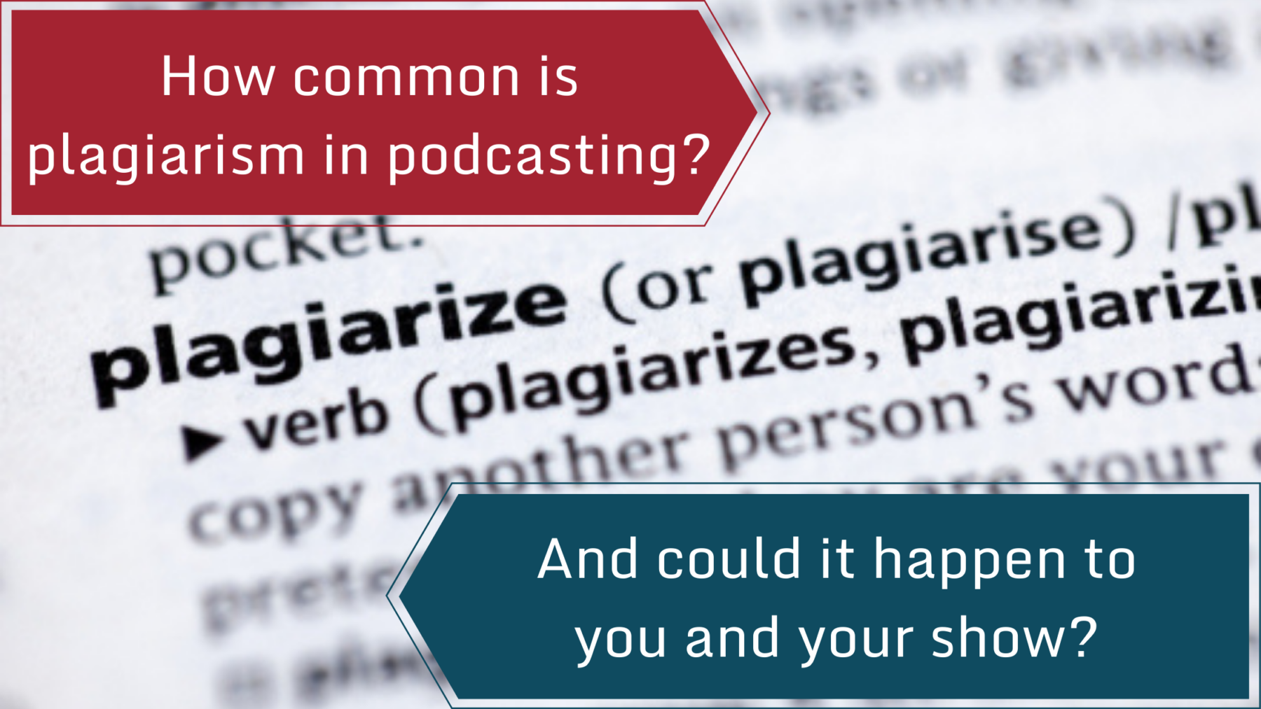 Plagiarism in Podcasting